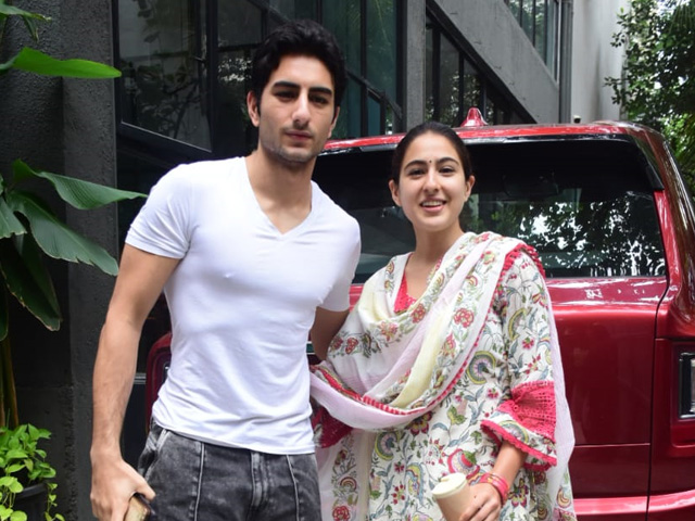 Sibling Revelry: Sara Ali Khan And Ibrahim Posed Together