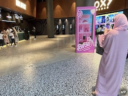 Women In Pink Watch 'Barbie' In Dubai, Saudi Arabia Amid Ban In Many Gulf Nations Women In Pink Watch 'Barbie' In Dubai, Saudi Arabia Amid Ban In Many Gulf Nations