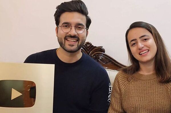Rajat Sharma & Jyotika Dilaik on YouTube Golden Button: "3 Years Back We Never Imagined..."