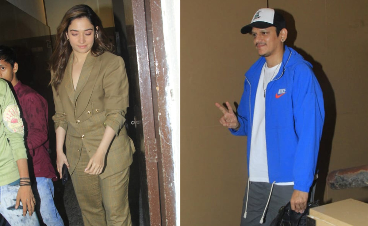 About Last Night: Tamannaah And Boyfriend Vijay Varma's Date Night
