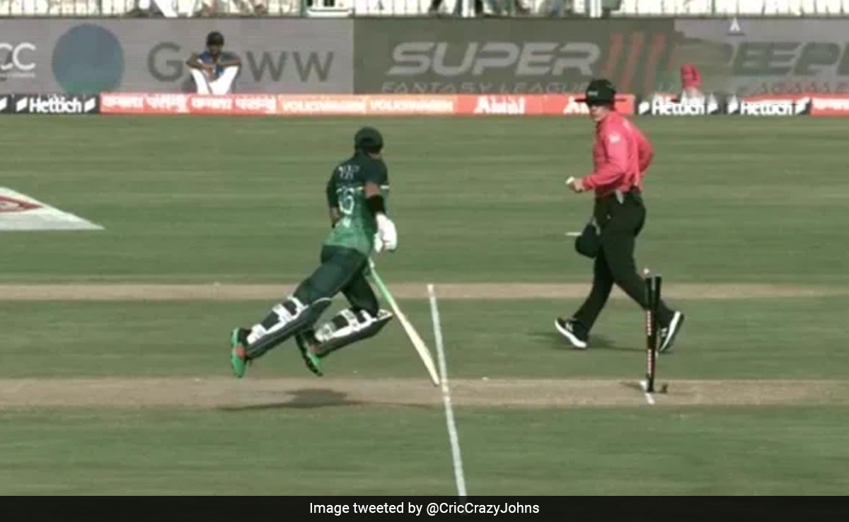 Video: पाकिस्तानी बल्लेबाज ने की बचकानी हरकत, इस तरह से हुए रन आउट, हैरान रह जाएंगे देखकर