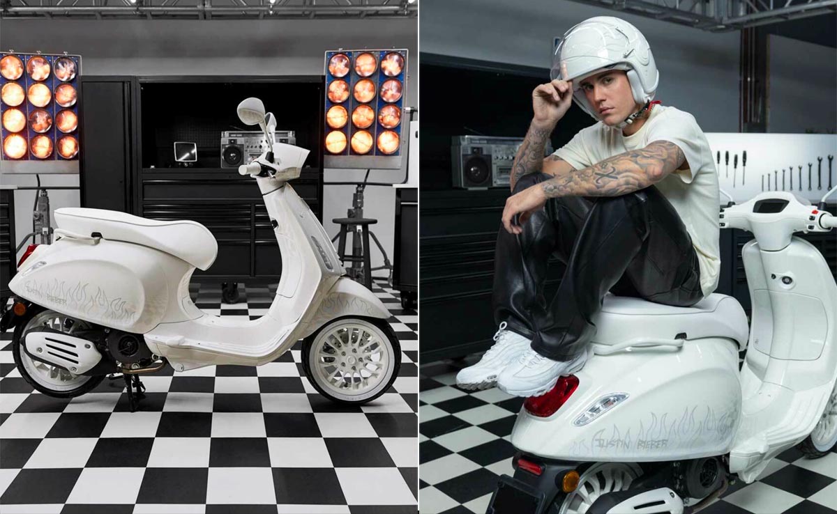 Justin Bieber On His First Vespa Ride In Europe: "The Wind Flying Through My Hair, The Freedom"