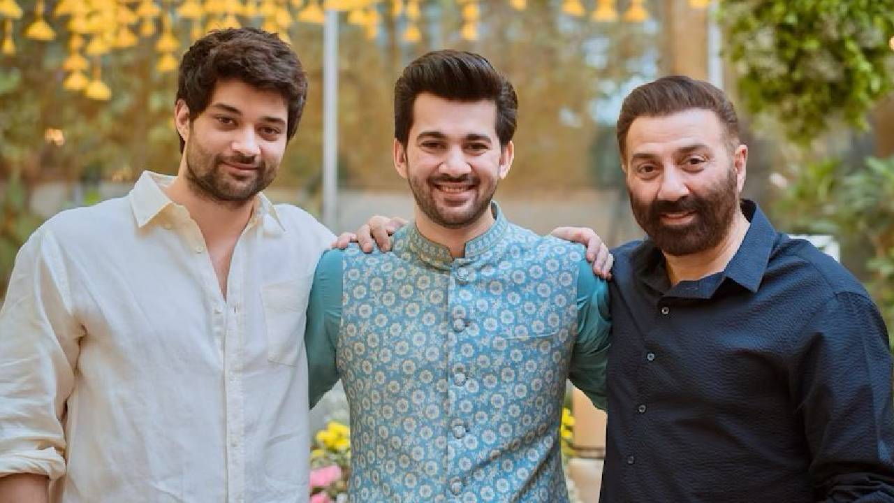 'गदर 2' के लिए बेटे करण ने अपने पिता सनी को दी ढेरों शुभकामनाएं