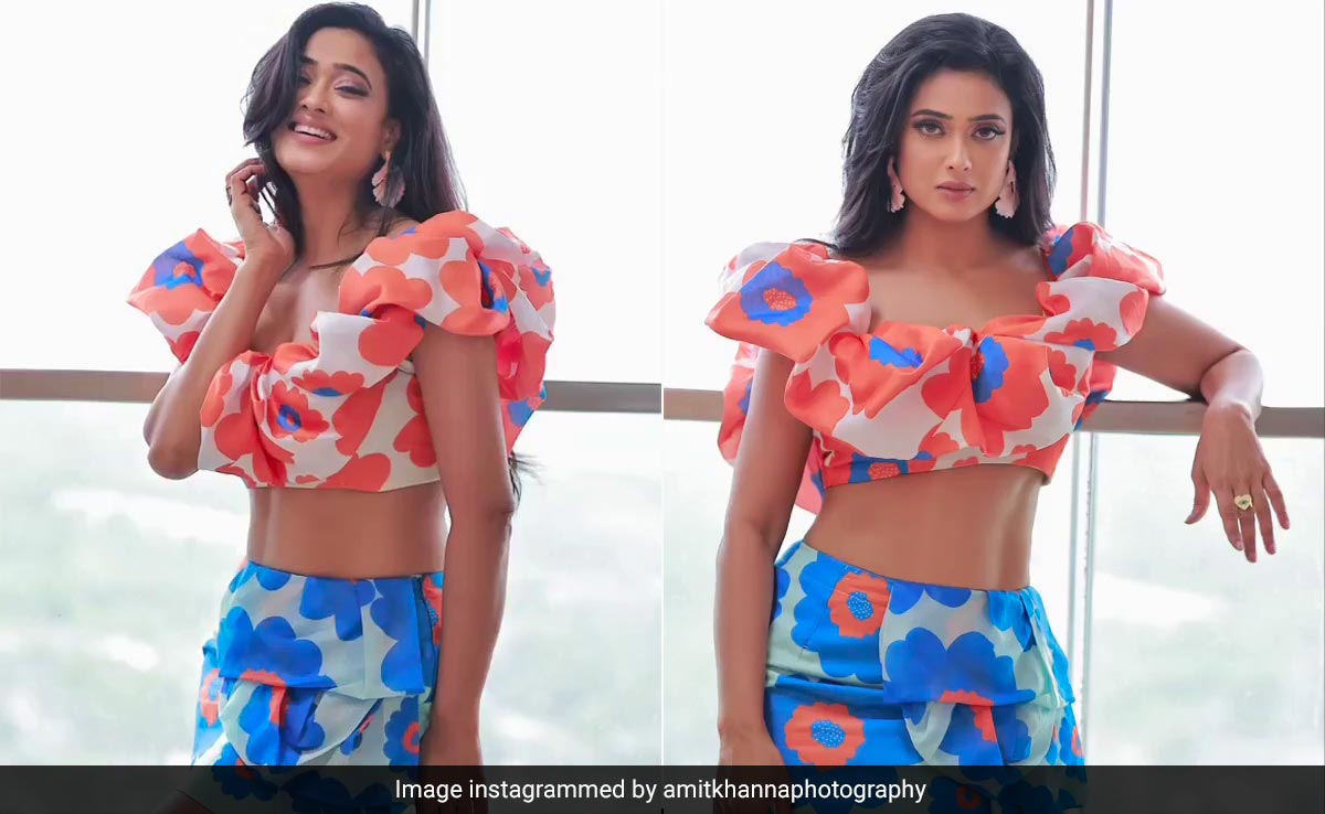 Shweta Tiwari Stirs Up Chic Summer In A Cup For One In A Printed Floral Co-Ord Set