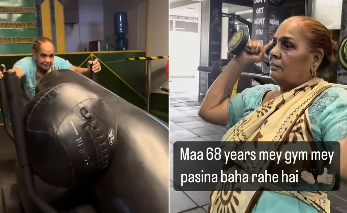 At 68 Years Old, This Indian Woman Is Breaking Age Barriers As A Senior Fitness Icon