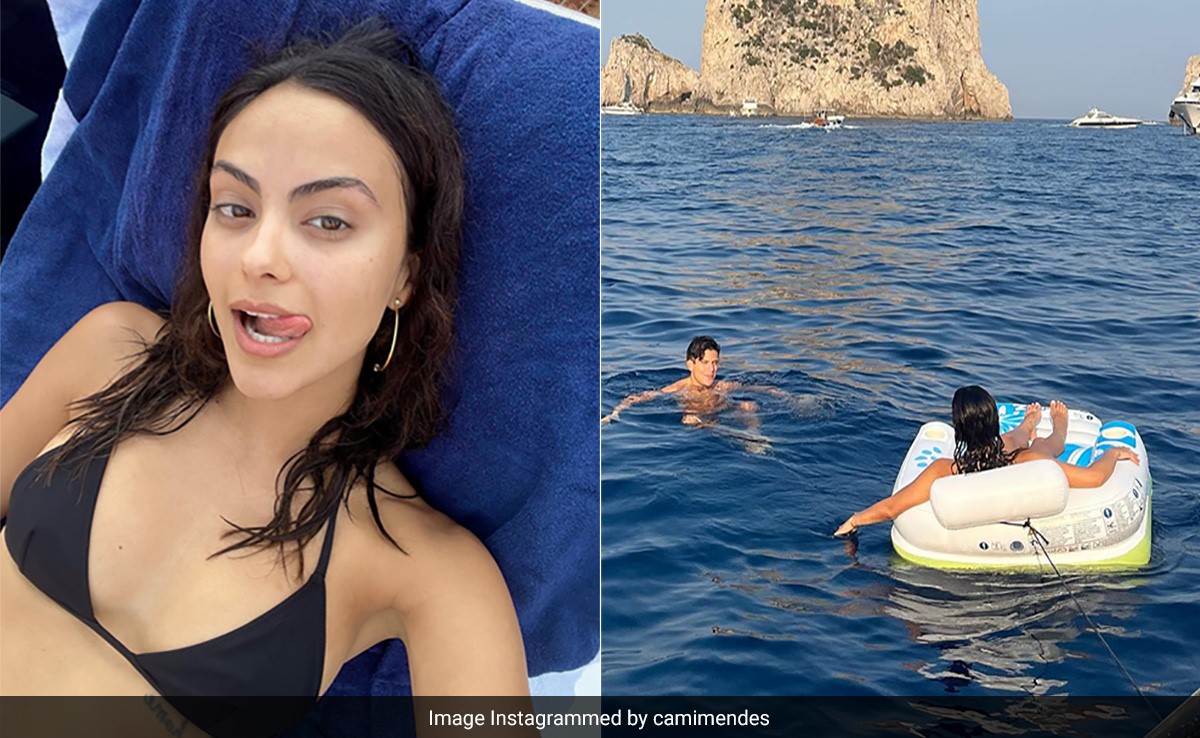 Camila Mendes Feels "Lost At Sea" On Her Stunning Vacation To Italy. Who Wouldn't Be?
