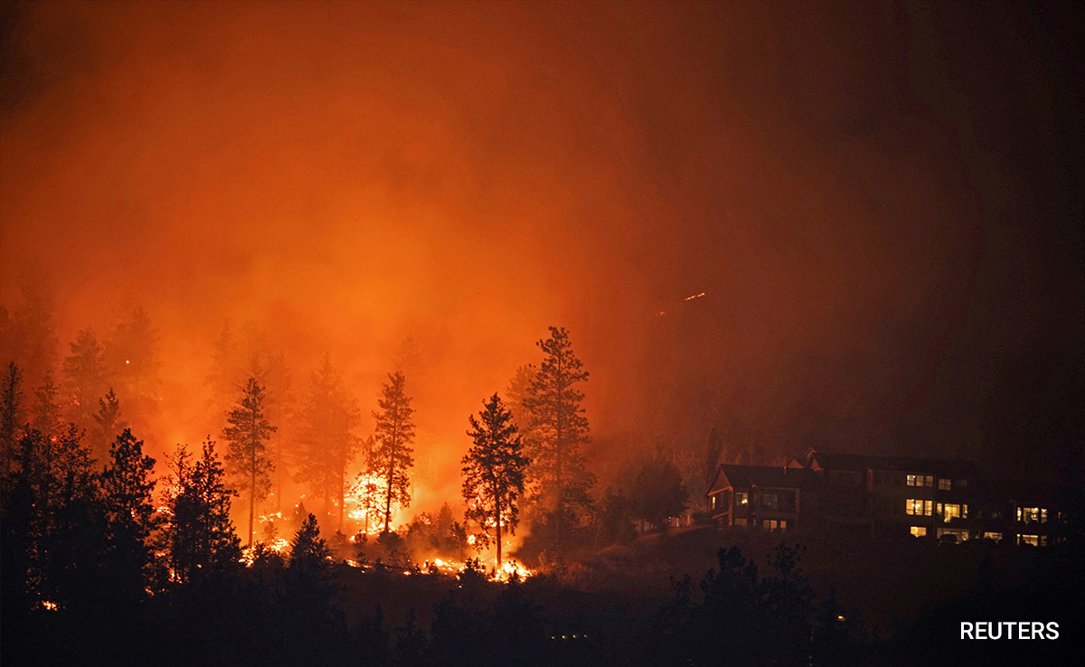 "Future Is Scary": Firefighters Narrate Battle Against Canada Wildfires