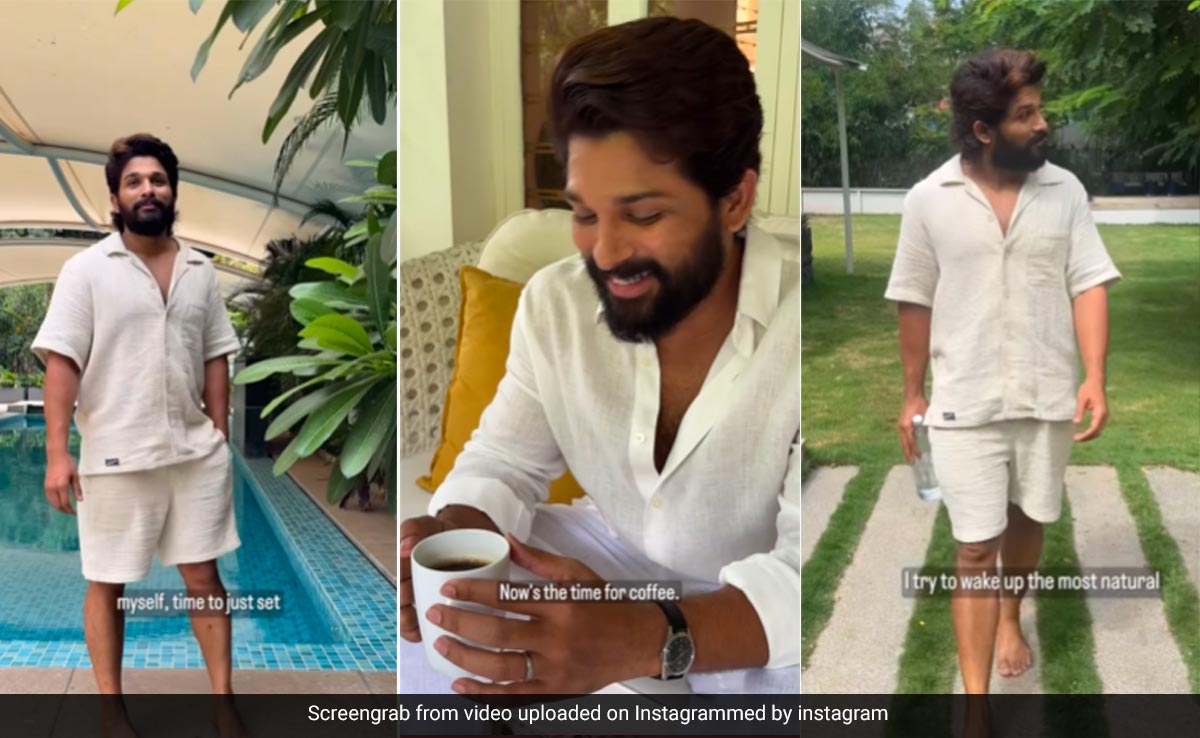 Allu Arjun On His Chill Mornings, Setting Intentions And Starting The Day Amidst Nature