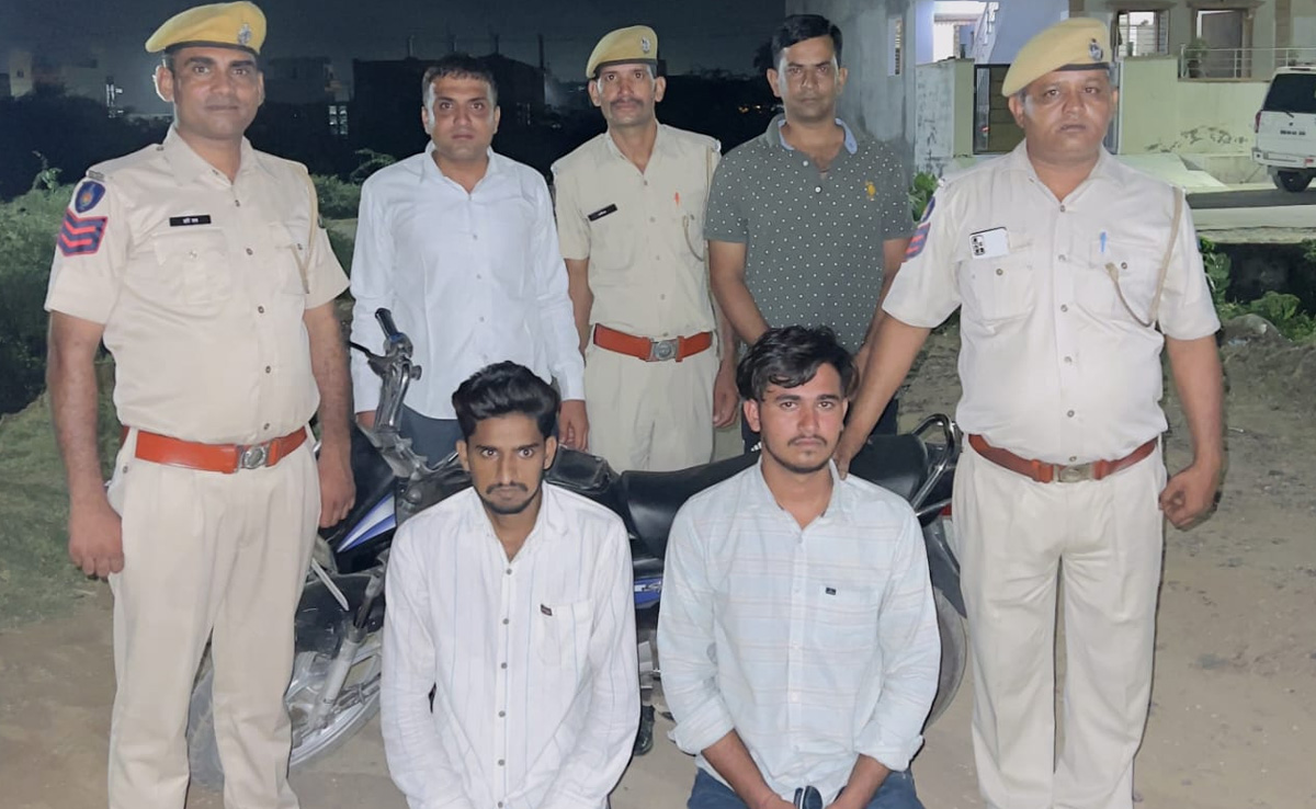 जोधपुर : मादक पदार्थ तस्करी के खिलाफ पुलिस का धरपकड़ अभियान, एमडी ड्रग के साथ दो गिरफ्तार