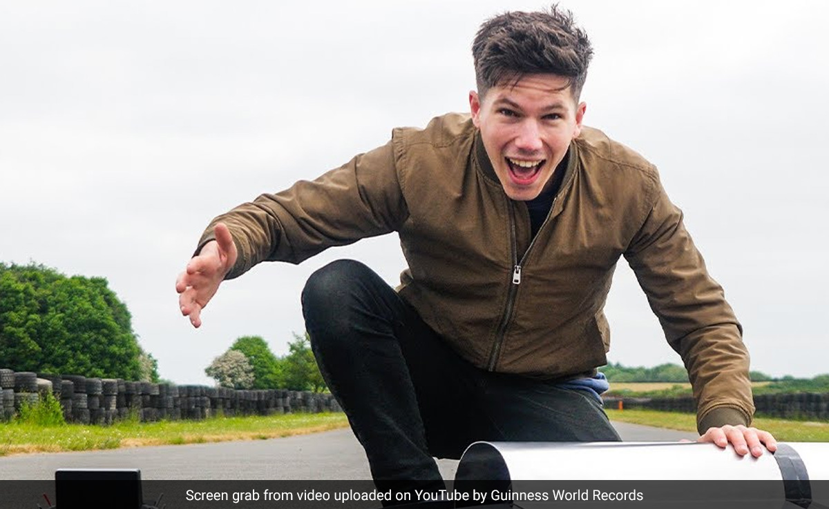 Watch: UK Man's Remote-Controlled Car Sets World Record Before Exploding In Crash