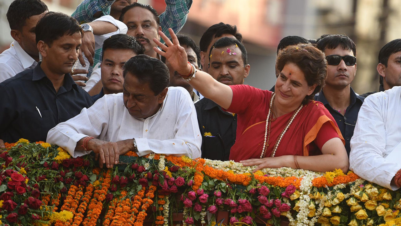 प्रियंका गांधी और मध्य प्रदेश कांग्रेस के अध्यक्ष कमलनाथ पर केस दर्ज