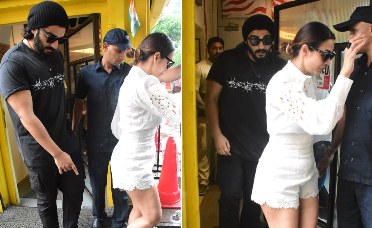 Amid Break-Up Rumours, Malaika Arora And Arjun Kapoor Spotted Together In Bandra