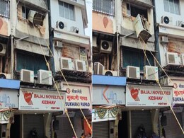 तीन मंज़िला इमारत से फर्नीचर उतारने के लिए लोगों ने किया ऐसा जुगाड़, हैरान रह गए लोग तीन मंज़िला इमारत से फर्नीचर उतारने के लिए लोगों ने किया ऐसा जुगाड़, हैरान रह गए लोग