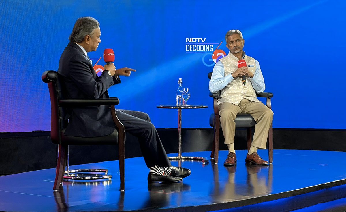 "Absurd Claims Don't Make..." S Jaishankar To NDTV On China's New Map