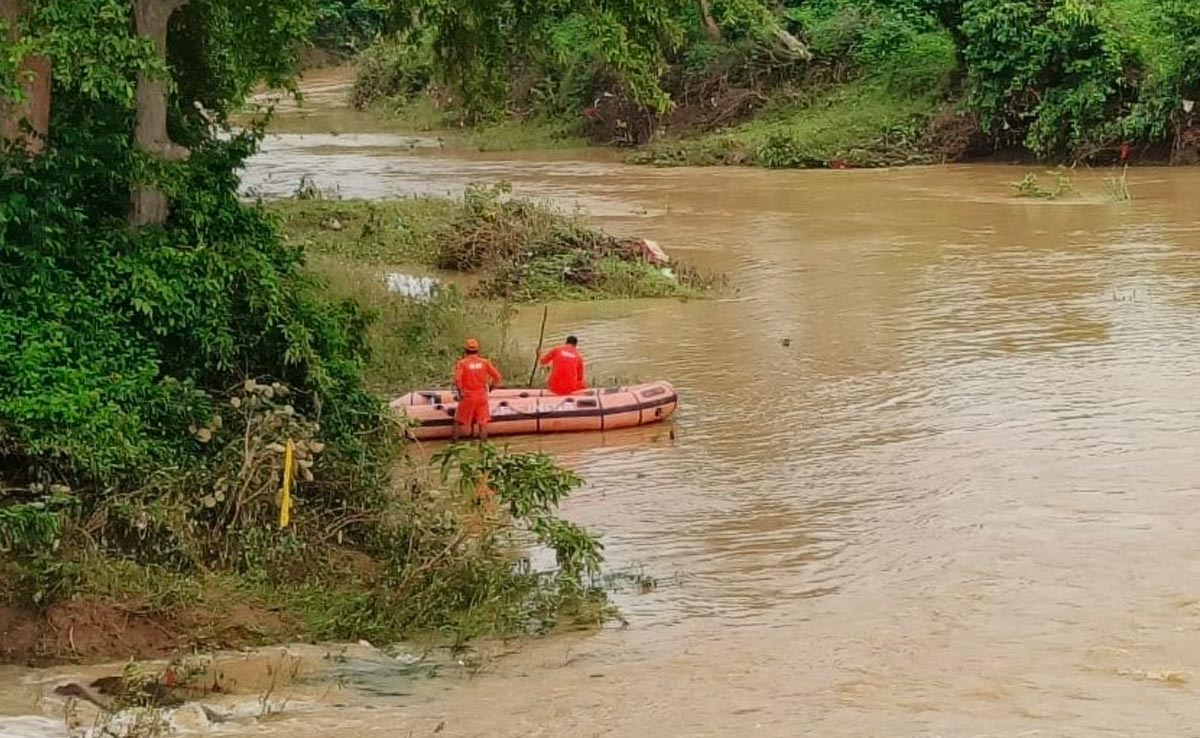 कटनी नदी में डूबे एक युवक का शव बरामद, दूसरे की तलाश जारी
