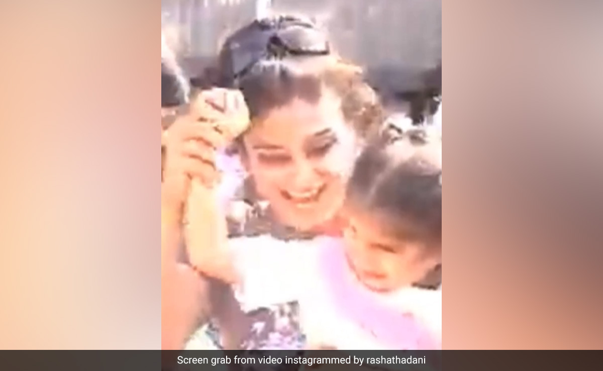 Rasha Thadani's Throwback From First Sports Day Eclipsed By Mom Raveena Tandon's Scream