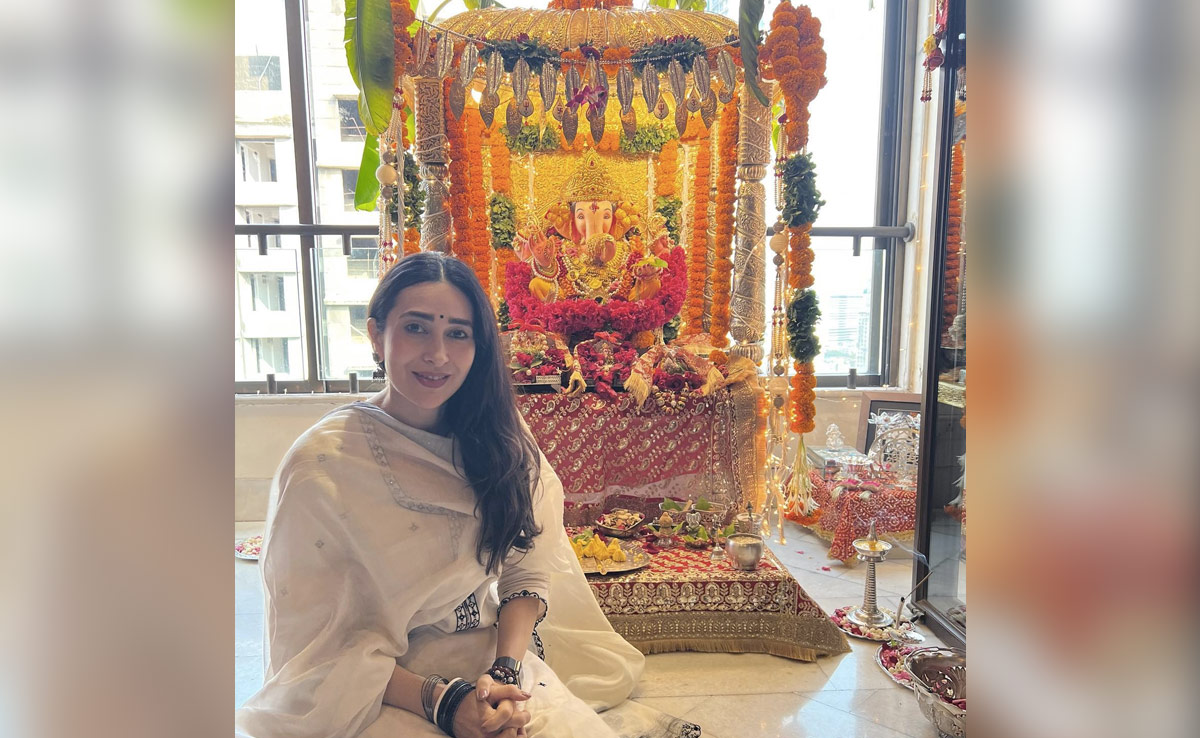 Karisma Kapoor's Ganesh Chaturthi Celebration Was All About Food And Festivities