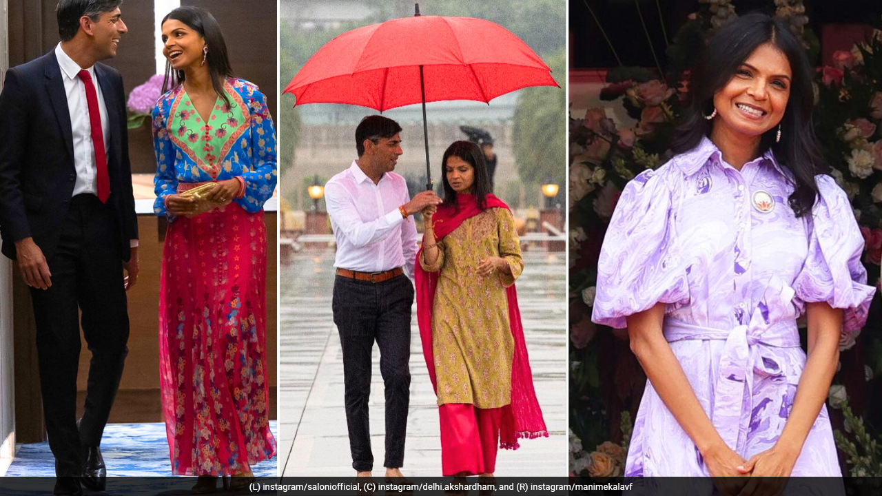 UK's First Lady Akshata Murty's G20 Stylebook, Though Modest, Made Bold Statements For Sustainable <i>Desi</i> Fashion