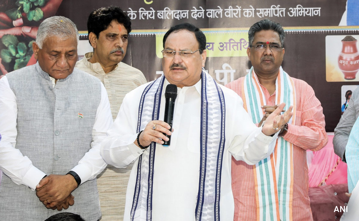 "INDIA Bloc Leaders Want To Take Families Ahead, Not Country": BJP Chief JP Nadda
