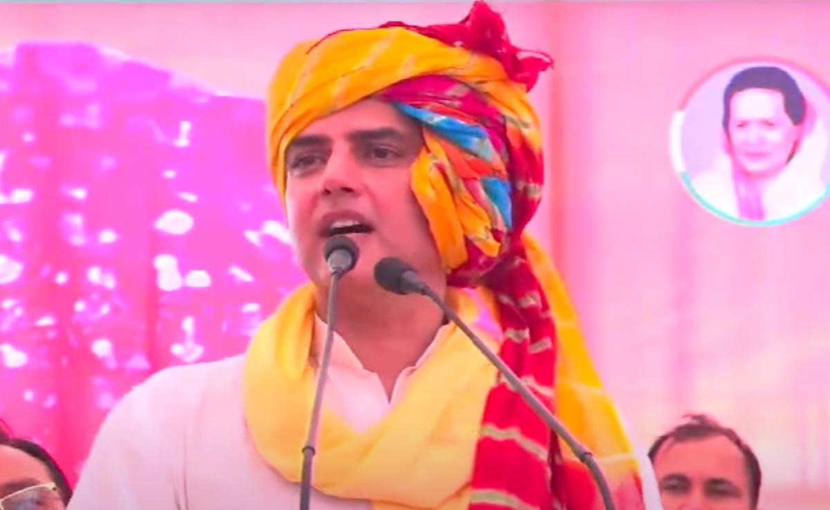 दौसा कांग्रेस का गढ़ है, बटन दबाते ही दो विधायक मिल जाते हैं: सचिन पायलट