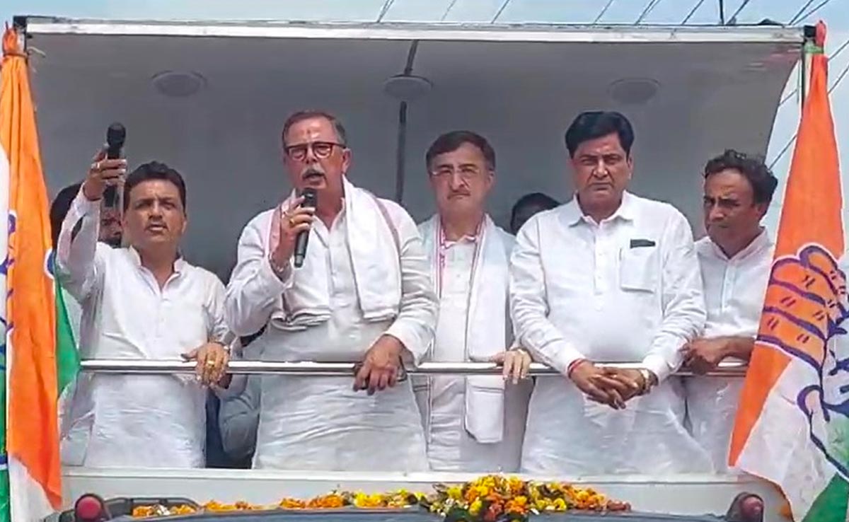 Jabalpur: 'जन आक्रोश यात्रा' में बोले Congress सांसद विवेक तन्खा- BJP के सारे दिग्गज हारेंगे चुनाव