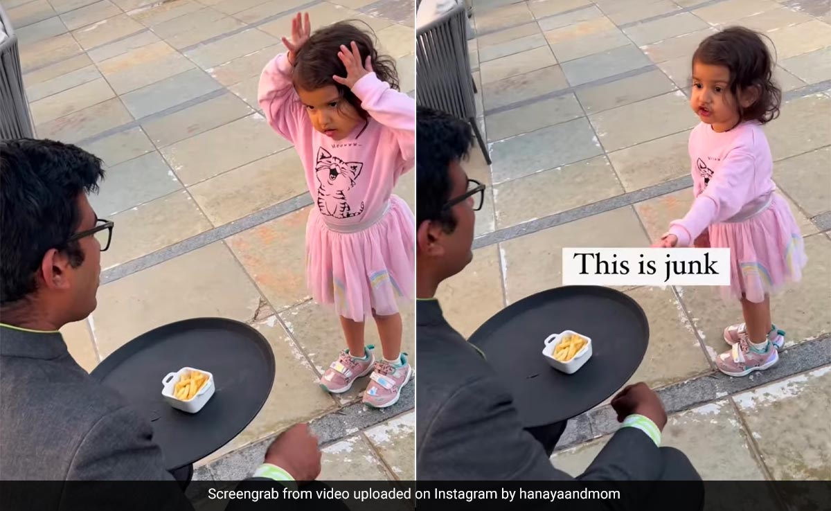 Viral Video: Little Girl Sends Back Fries At Restaurant, Internet Reacts