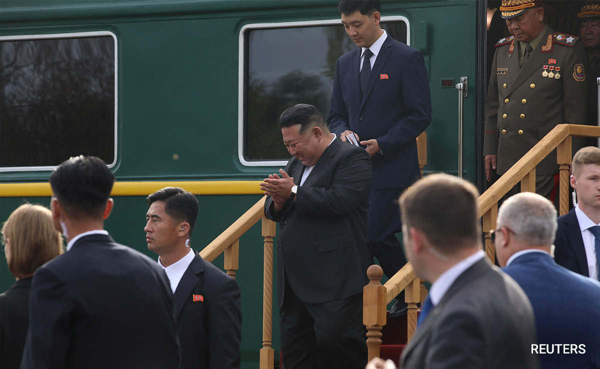Kim Jong Un Inspects Hypersonic Missiles, Warships In Russia