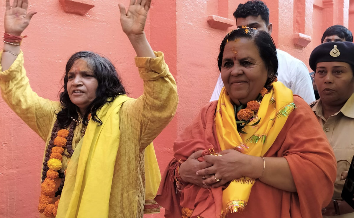 उमा भारती की PM से मांग- 33% आरक्षण में 50% हिस्सा OBC महिलाओं को मिले