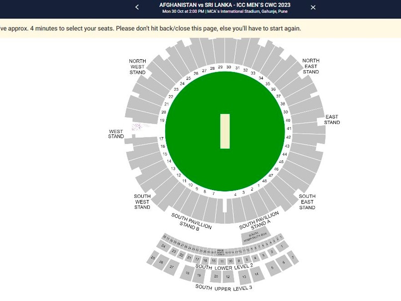 book icc world cup 2023 tickets online cricketworldcup com