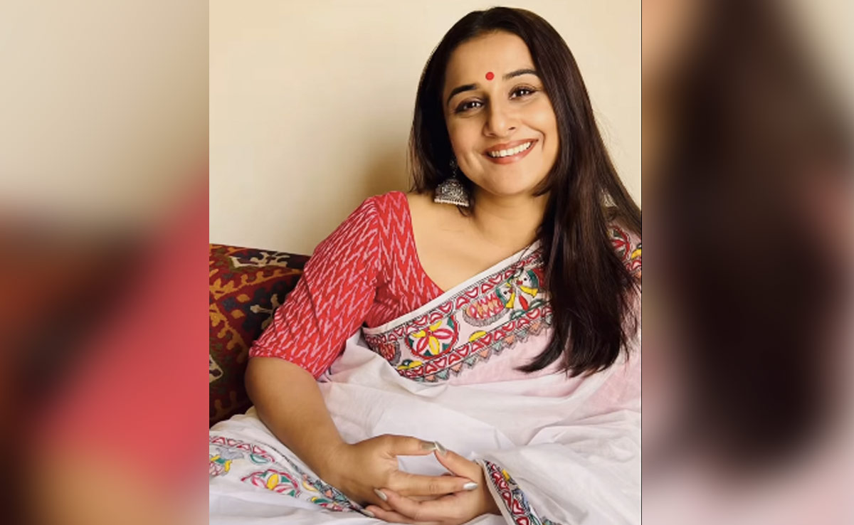 Vidya Balan Recalls Bursting Into Tears After A Masseuse Commented On Her Body Weight