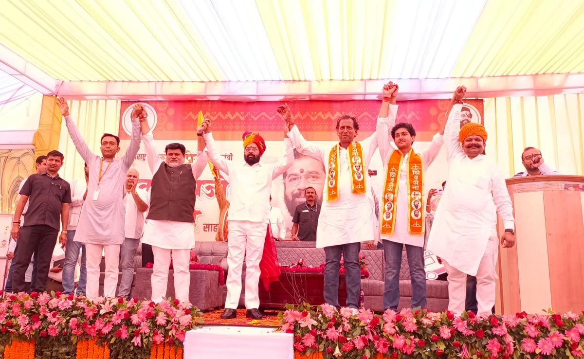 राजेन्द्र गुढ़ा शिवसेना में शामिल, महाराष्ट्र CM शिंदे बोले- जिसने CM बनाया, गहलोत ने उसे ही किया बर्खास्त
