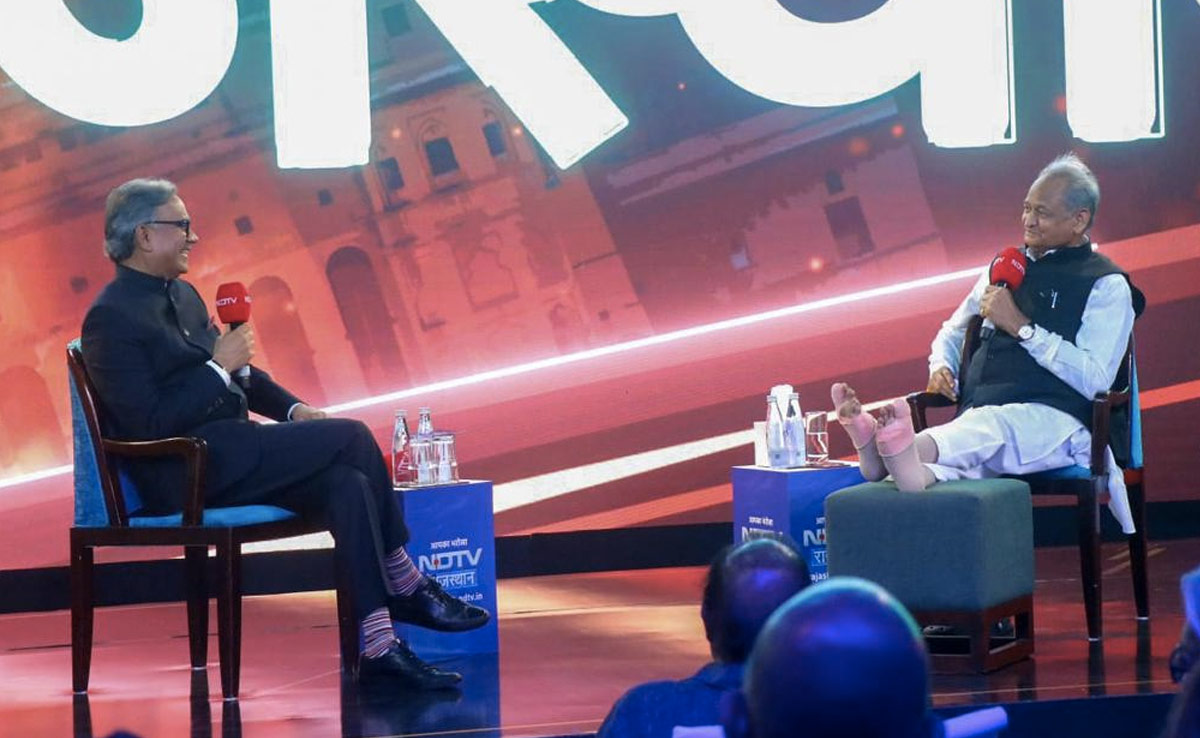 CM अशोक गहलोत ने NDTV राजस्थान को दी लॉन्चिंग की बधाई, लिखी ये बातें