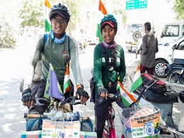पर्यावरण संरक्षण के लिए भारत भ्रमण पर निकले दंपत्ति ने साइकिल से पूरा किया 10 हजार किमी का सफ़र पर्यावरण संरक्षण के लिए भारत भ्रमण पर निकले दंपत्ति ने साइकिल से पूरा किया 10 हजार किमी का सफ़र