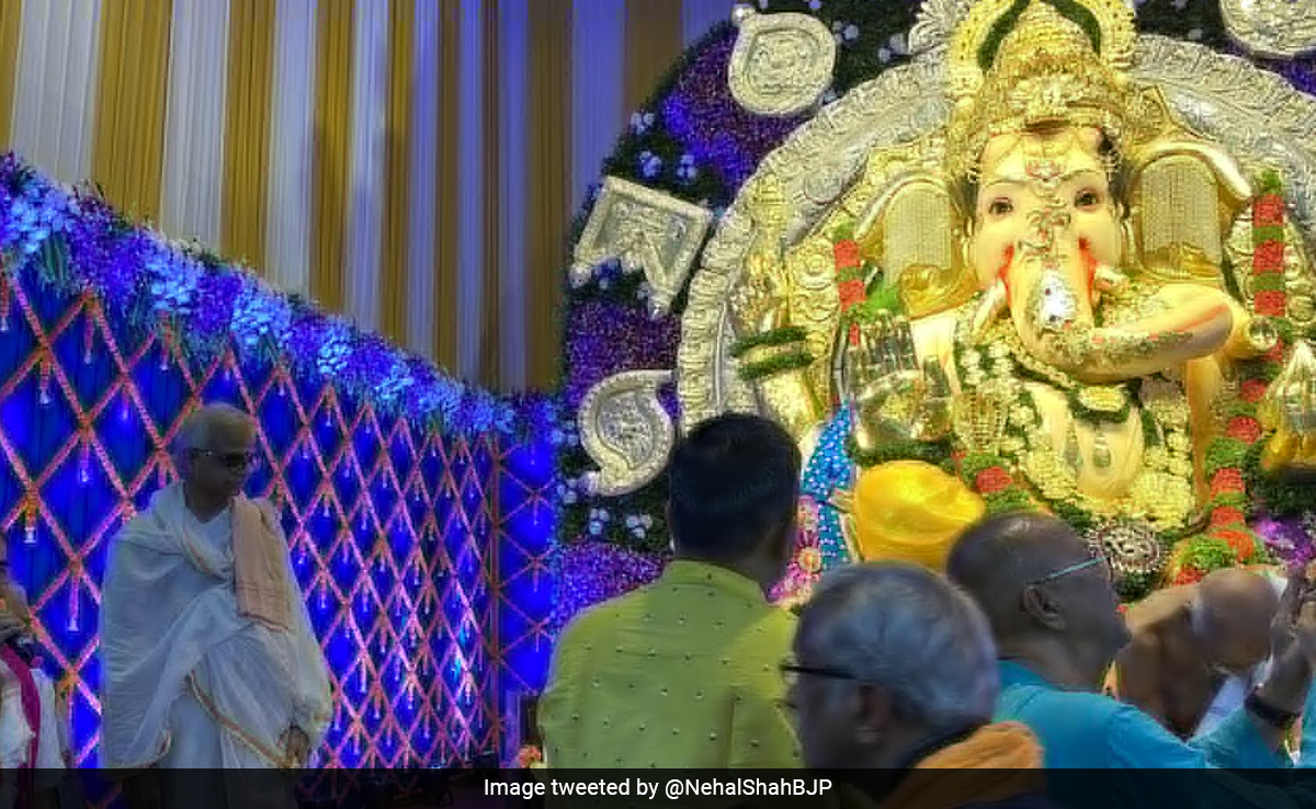 Adorned In 66 Kg Gold, 295 Kg Silver, This Is 'India's Richest' Ganapati