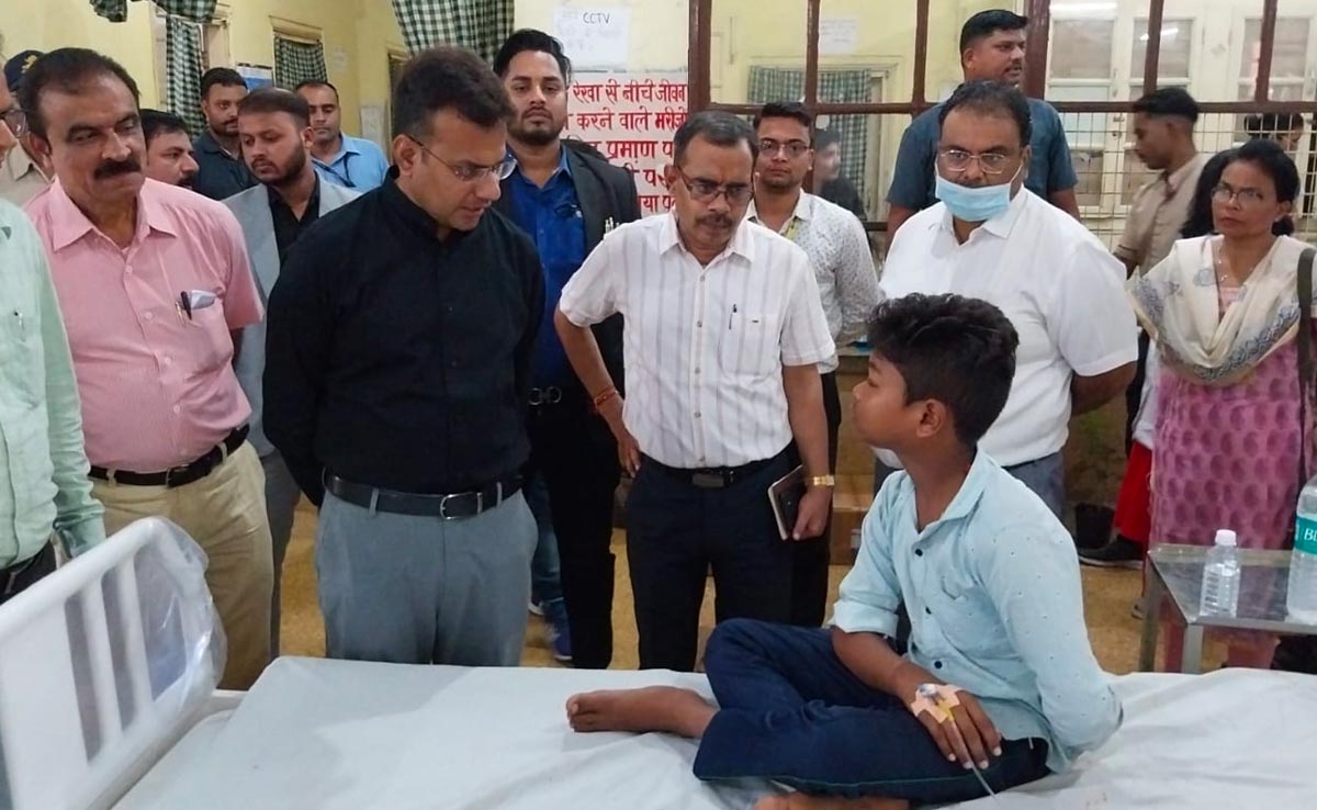 जबलपुर में हॉस्टल का खाना खाकर बीमार पड़े 200 से ज्यादा बच्चे, खुद कलेक्टर करेंगे जांच