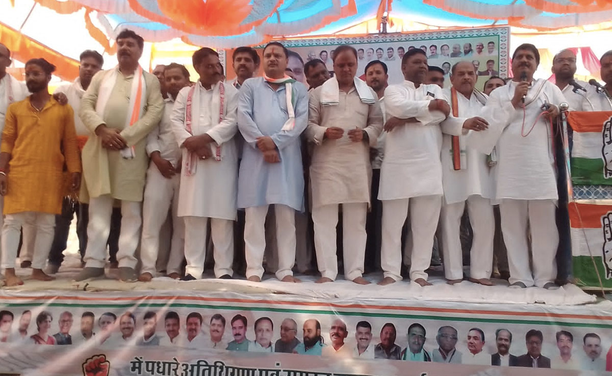 कांग्रेस नेता ने सागर के मंत्रियों पर लगाए भ्रष्टाचार के आरोप, कहा- आने वाला है खुशहाली का राज