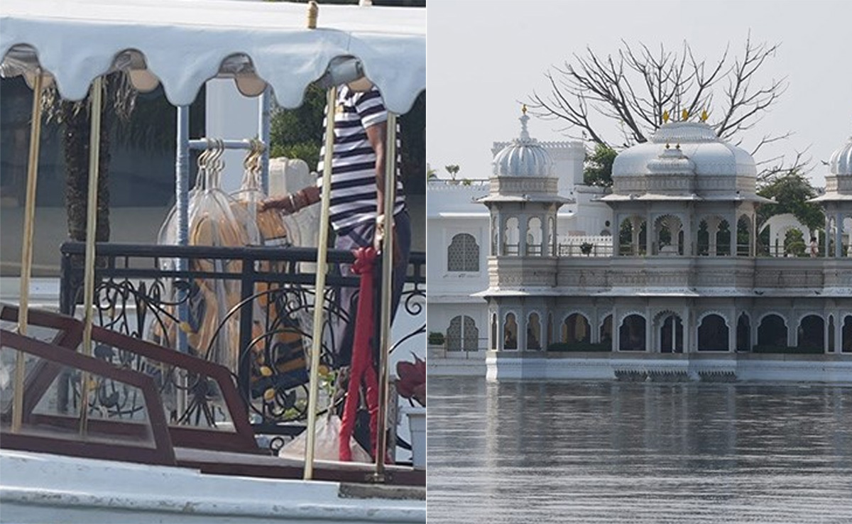 तस्वीरों में देखिए कैसे हो रही परिणीति चोपड़ा-राघव चड्ढा की शादी की तैयारियां