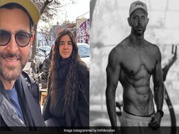 49 साल की उम्र में ऋतिक रोशन ने दिखाए एब्स, गर्लफ्रेंड सबा आजाद ने दिया ये रिएक्शन 49 साल की उम्र में ऋतिक रोशन ने दिखाए एब्स, गर्लफ्रेंड सबा आजाद ने दिया ये रिएक्शन