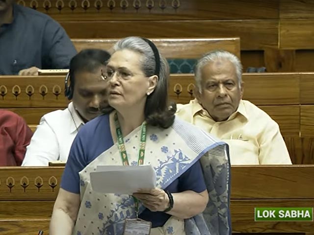 "Rajiv Gandhi Introduced Women's Quota In Local Bodies": Sonia Gandhi
