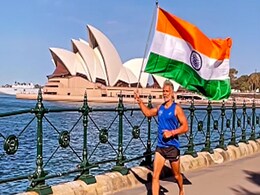 Milind Soman Ran The Sydney Marathon, Shares Clip Of Himself Carrying Tricolour. Arjun Rampal Reacts Milind Soman Ran The Sydney Marathon, Shares Clip Of Himself Carrying Tricolour. Arjun Rampal Reacts
