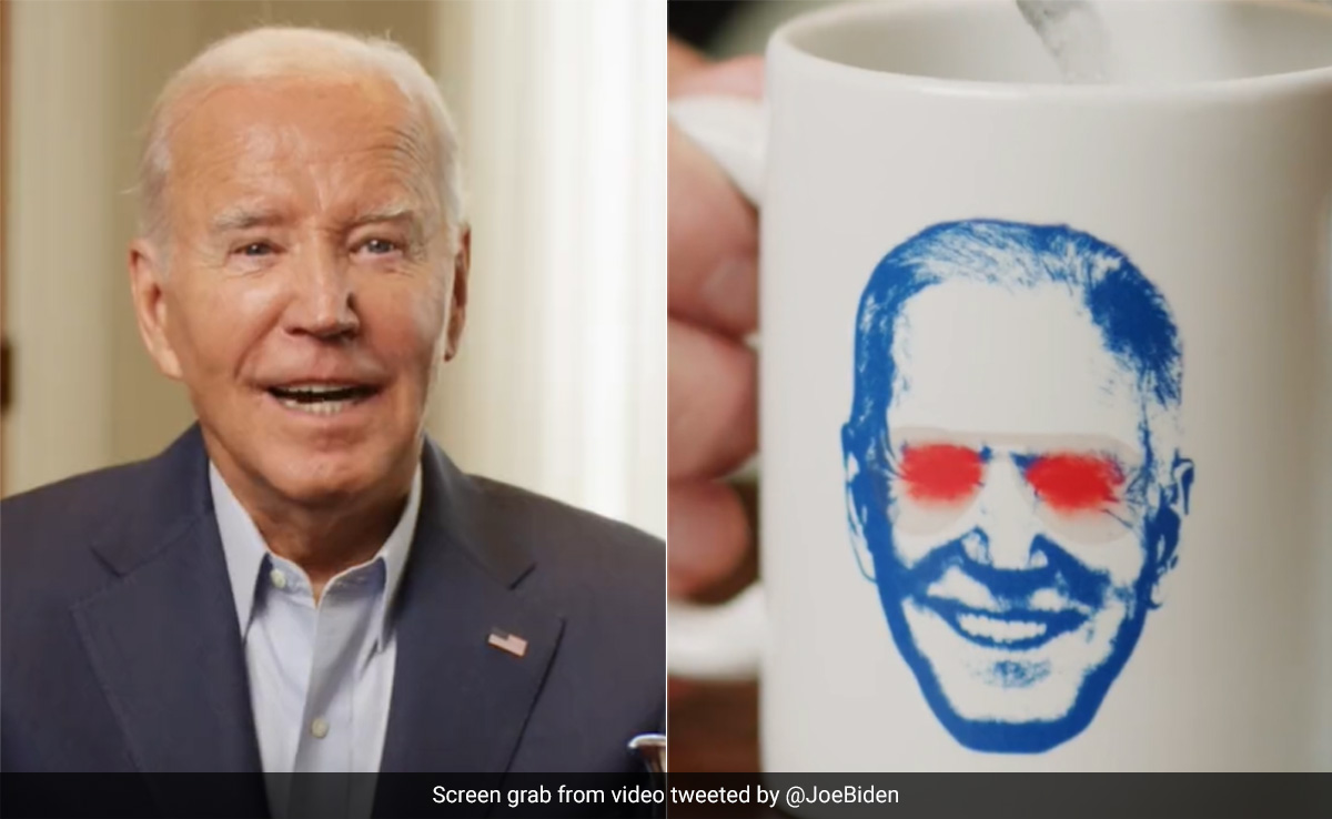 Joe Biden Launches 'Glow In Dark' Mugs After Viral 'Dark Brandon' Memes
