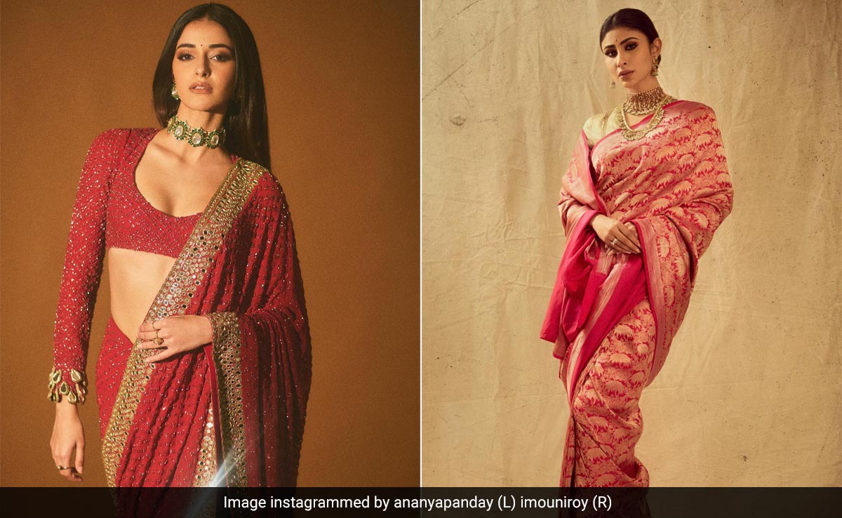 Sarees Were A Big Hit (Unsurprisingly) At The Ambani Ganesh Chaturthi 2023 Celebration
