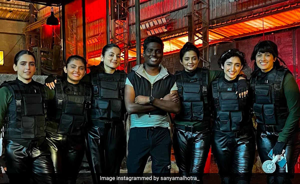 Sanya Malhotra Put Her Pedal To The Metal With Intense Workouts To Train For <i>Jawan</i>