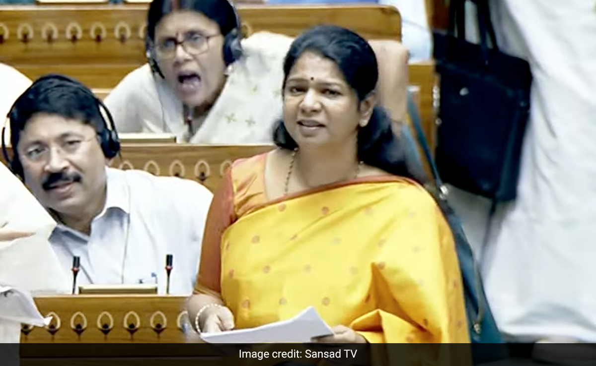 DMK MP Kanimozhi Slams BJP Over "Jack-In-The Box" Women's Bill