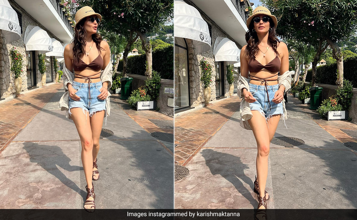 Karishma Tanna Is Making The Most Of Her Italian Vacation "In The Lanes Of Capri"