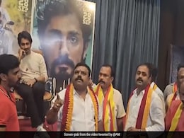 Right Wing Group Disrupts Actor Siddharth's Event Over Cauvery Row In Bengaluru Right Wing Group Disrupts Actor Siddharth's Event Over Cauvery Row In Bengaluru