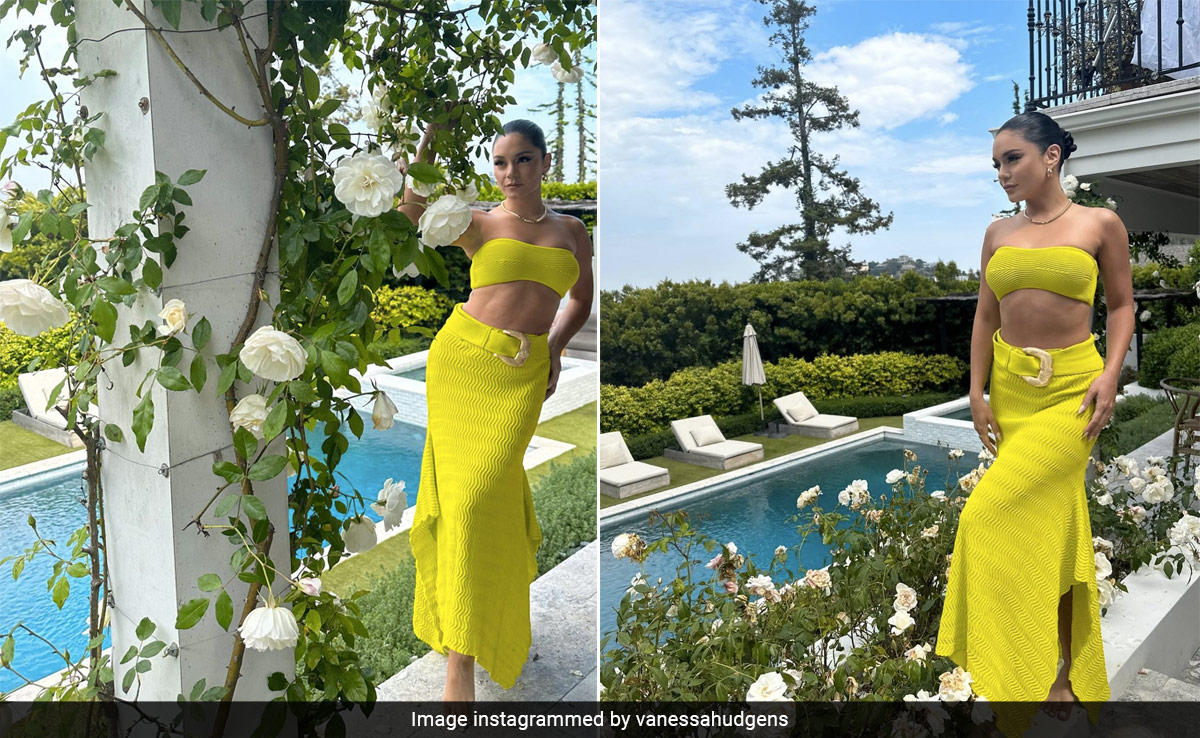 Vanessa Hudgens In A Lime Co-Ord Set Is Enough To Turn Anyone Green With Envy