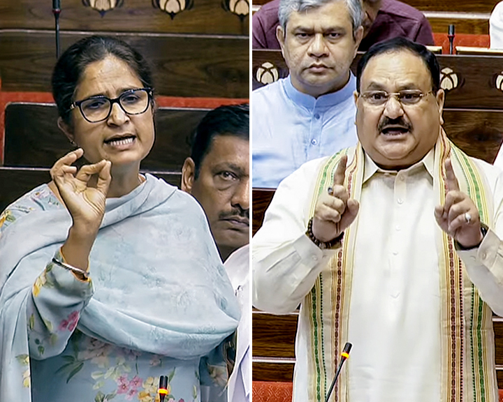 Women Reservation: कांग्रेस सांसद रंजीत रंजन और बीजेपी सांसद जेपी नड्डा में सवाल-जवाब