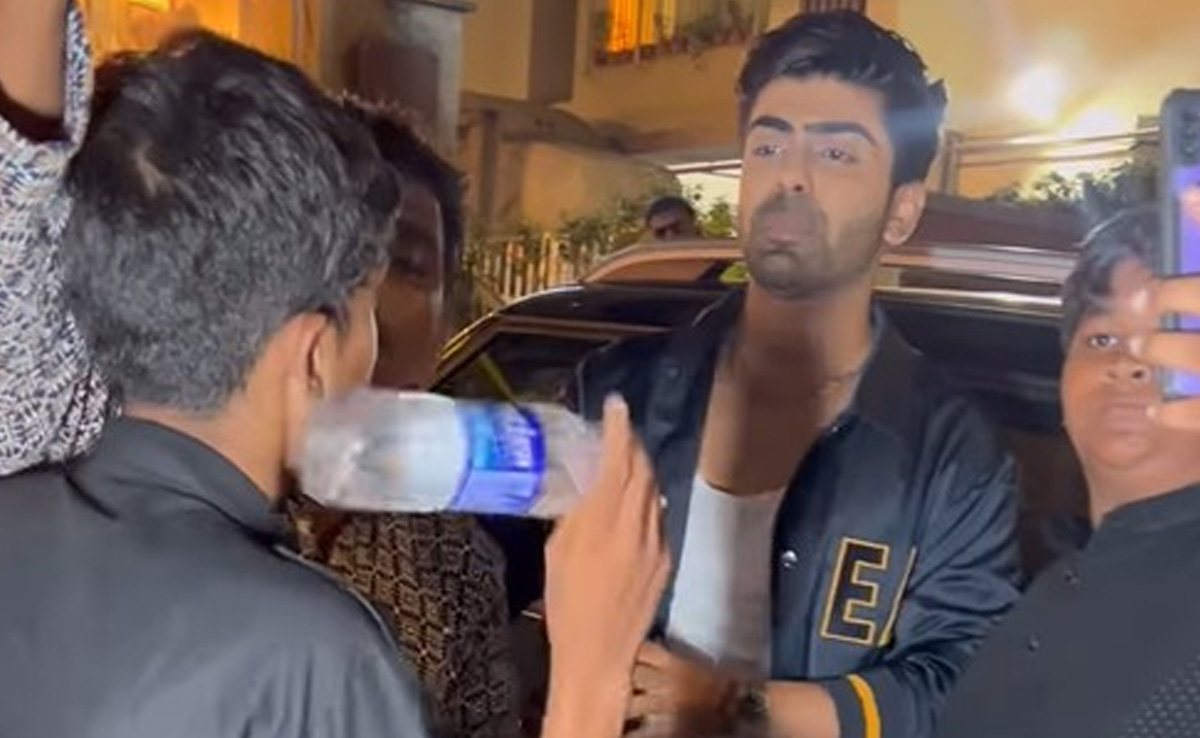 'भाग्य लक्ष्मी' के विराज सिंघानिया पर फैन ने फेंकी बोतल, सेल्फी के दौरान की ऐसी हरकत