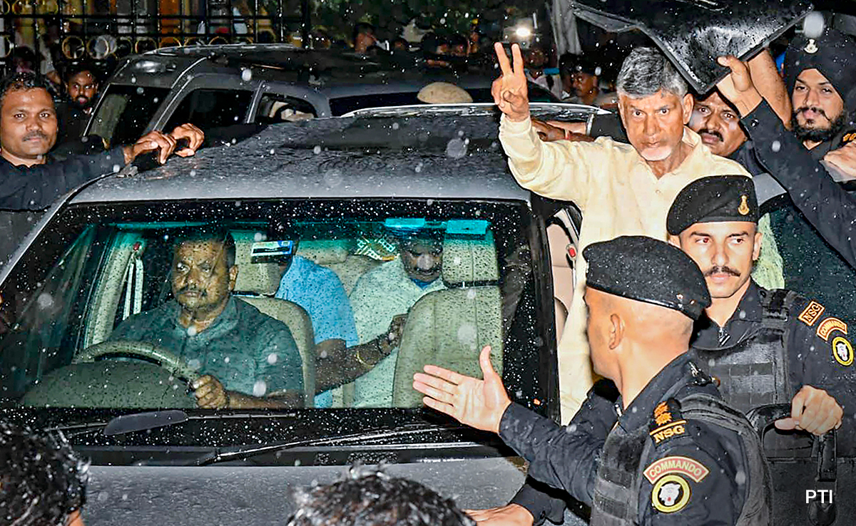 Relief For Chandrababu Naidu, Interim Bail Converted To Regular Bail